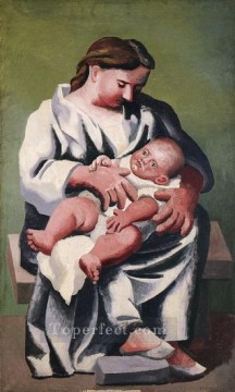 Maternidad Madre e Hijo 1921 Pablo Picasso Pinturas al óleo